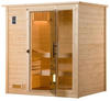 WEKA Sauna »Bergen 1«, BxHxT: 198 x 203,5 x 148 cm - braun