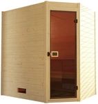 WEKA Ecksauna &raquo;Valida Eck 1&laquo;, BxHxT (Au&szlig;enma&szlig;): 189 x 203 x 139 cm, ohne Ofen -