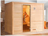 WEKA Sauna »Bergen 3«, ohne Ofen, BxHxT: 248 x 203,5 x 198 cm - beige