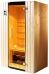 WEKA Infrarotkabine &raquo;Tanilla 1&laquo; f&uuml;r 1 Person, Fronteinstieg - beige