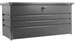 ZIPPER Gartenbox, anthrazit, BxHxT: 130 x 62 x 61 cm - grau