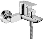 HANSGROHE Wannen-Einhebelmischer &raquo;Rebris E&laquo; - silberfarben