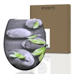 SCH&Uuml;TTE WC-Sitz &raquo;STONE&laquo;, duroplast, oval, mit Softclose-Funktion - bunt