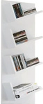 VCM Regal &raquo;Lansi&laquo;, BxHxL: 16 x 90 x 33 cm, Holzwerkstoff - weiss