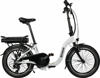 BLAUPUNKT E-Bike Klapprad "Emmi", Mod. 25, wei&szlig; - weiss