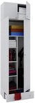 VCM Putzschrank &raquo;Vandol II&laquo;, BxHxL: 39 x 238 x 70 cm, Holzwerkstoff - weiss
