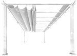 PARAGON OUTDOOR Pavillon &raquo;Florenz&laquo;, rechteckig, BxT: 505 x 350 cm - weiss