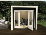 WEKA Gartenhaus &raquo;Design 263 Gr.1&laquo;, Holz, BxHxT: 245 x 227 x 250 cm (Au&szlig;enma&szlig;e
