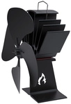 ADURO Ofenventilator, 5-fl&uuml;glig, Aluminium, schwarz