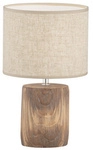 Fischer & Honsel Tischleuchte &raquo;Malik&laquo;, H&ouml;he: 35 cm, E14 - braun