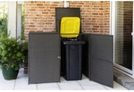 MERXX M&uuml;lltonnenbox, BxHxT: 75,5 x 120,5 x 153 cm
