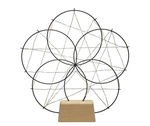 Konstsmide LED Metallsilhouette, Stahl, BxHxL: 5 x 44 x 40 cm, inkl. Leuchtmittel -