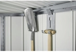 BIOHORT Ger&auml;tehalter, passend f&uuml;r Biohort Ger&auml;teh&auml;user, feuerverzinkt, 4 St&uuml;ck -