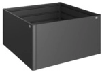 BIOHORT Hochbeet, 1,62 l, quadratisch - grau