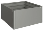 BIOHORT Hochbeet, 1,62 l, quadratisch - grau