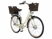 FISCHER FAHRRAD E-Bike 28 Zoll, RH: 48 cm, 3-Gang - beige
