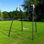 AXI Einzelschaukel, metall, H&ouml;he: 217 cm, Belastung (max.): 50 kg - schwarz