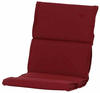 SIENA GARDEN Sitzauflage »Stella«, rot, unifarben, BxL: 48 x 100 cm