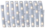 PAULMANN LED-Streifen, inkl. Leuchtmittel - silberfarben
