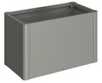 BIOHORT Pflanzbeet &raquo;Belvedere MIDI&laquo;, quarzgrau-metallic, Metall
