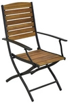 MERXX Gartensessel &raquo;Santorin&laquo;, Holz, BxHxT: 55 x 97 x 61 cm - braun