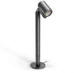 STEINEL LED-Strahler &raquo;Spot Way&laquo;, 9,1 W, anthrazit, mit D&auml;mmerungsschalter, IP44 -