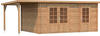 PALMAKO Blockbohlenhaus »Ella«, BxT: 450 x 300 cm (Außenmaße), Wandstärke: 28 mm