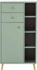 SCHILDMEYER Highboard »Bjarne«, BxHxL: 33 x 113,4 x 60,2 cm, pistaziengrün,