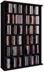VCM Regal &raquo;Ronul&laquo;, BxHxL: 18 x 91,5 x 60 cm, Holzwerkstoff - schwarz