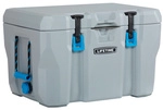 LIFETIME K&uuml;hlbox, grau, Polyethylen (PE), BxHxT: 76 x 47 x 47 cm - silberfarben