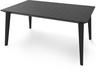 BEST Tisch »Bari«, BxHxT: 157 x 74 x 98 cm, Tischplatte: Kunststoff - grau