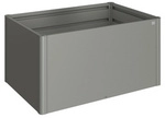 BIOHORT Hochbeet, 1,06 l, rechteckig - grau
