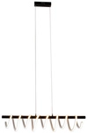 N&Auml;VE LED-Pendelleuchte &raquo;BELLEZA&laquo;, BxHxL: 20 x 5 x 100 cm, Metall/Kunststoff -