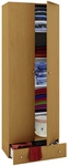 VCM Mehrzweckschrank &raquo;Vandol I&laquo;, BxHxL: 39 x 198 x 70 cm, Holzwerkstoff - braun
