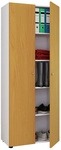 VCM Schrank &raquo;Vandol I&laquo;, BxHxL: 39 x 178 x 70 cm, Holzwerkstoff - weiss