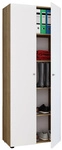 VCM Schrank &raquo;Vandol I&laquo;, BxHxL: 39 x 178 x 70 cm, Holzwerkstoff - braun