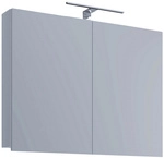 VCM Spiegelschrank &raquo;VCB 1&laquo;, BxHxT: 80 x x 12 cm, 2-t&uuml;rig, wei&szlig; - weiss