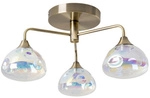 N&Auml;VE LED-Deckenleuchte &raquo;Varna&laquo;, &empty;xH: 42 x 10 cm, Metall/Glas - goldfarben