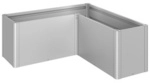 BIOHORT Pflanzbeet &raquo;Belvedere MIDI&laquo;, silber-metallic, Metall - silberfarben