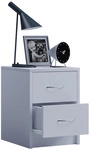 VCM Nachttisch &raquo;Boxal&laquo;, BxHxL: 35 x 40 x 35 cm - weiss