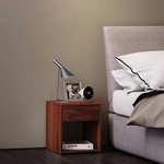 VCM Beistelltisch &raquo;Sledo&laquo;, BxHxT: 35 x 40 x 35 cm - braun