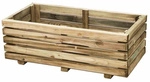 SIENA GARDEN Pflanzgef&auml;&szlig; &raquo;Ella&laquo;, Kiefernholz, natur, rechteckig - beige