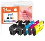 Peach Spar Pack Plus Tintenpatronen kompatibel zu Epson No. 407