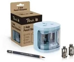 Peach elektrischer universal Anspitzer blau | inkl. Ersatzteile | f&uuml;r alle
