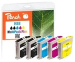 Peach Spar Pack Plus Tintenpatronen kompatibel zu HP No. 88, C9385AE*2, C9386AE,