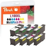 Peach Spar Pack Tintenpatronen kompatibel zu Lexmark No. 100XLBK*2/C/M/Y,...
