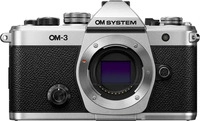 OM SYSTEM V210050SW000, OM SYSTEM OM-3 Geh&auml;use silber
