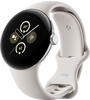 Google GA05027-DE, Google Pixel Watch 2 (LTE) Sportarmband 41mm, silber/porcelain