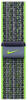 Apple MTL43ZM/A, Apple Watch Nike Sport Loop hellgrün/blau für Apple Watch Series 9