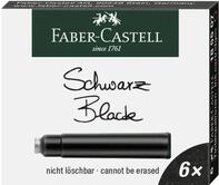 FABER-CASTELL Tintenpatronen f&uuml;r F&uuml;ller schwarz
